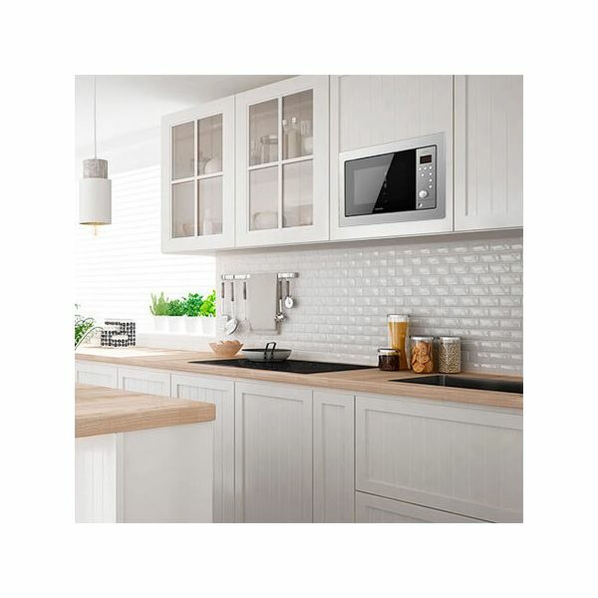 Inbyggnadsmikrovågsugn Cecotec GrandHeat 2500 Built-In Steel Black 25 L Grill 900 W - 17