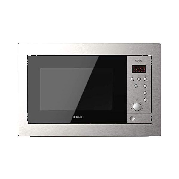 Inbyggnadsmikrovågsugn Cecotec GrandHeat 2500 Built-In Steel Black 25 L Grill 900 W - 12