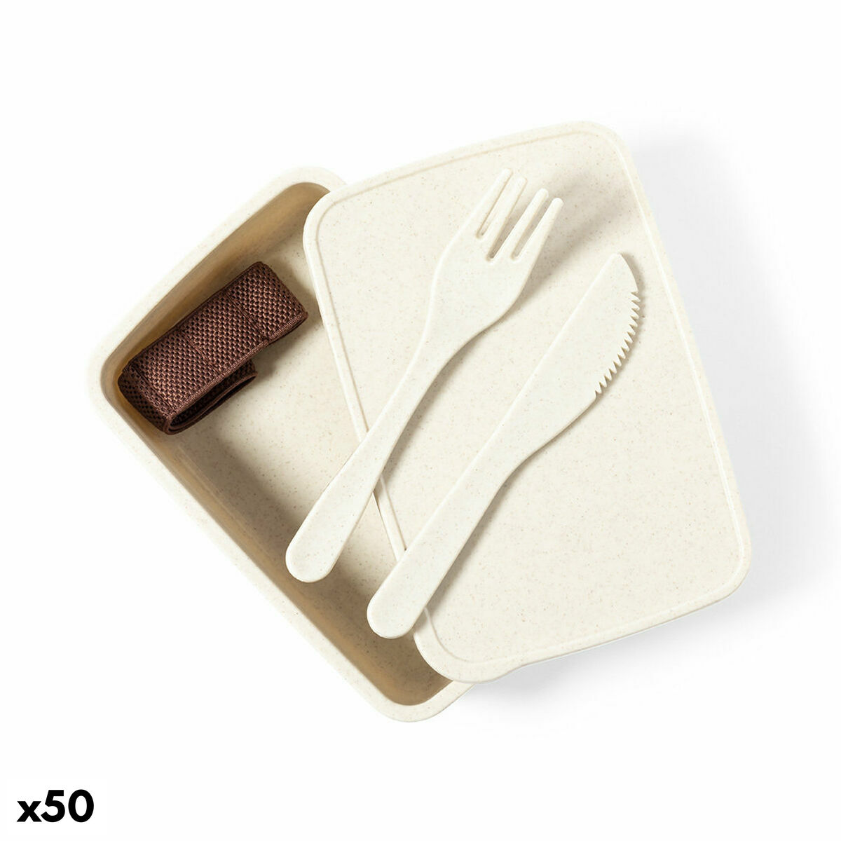 Lunchlåda 141124 (50 antal), Färg: Beige