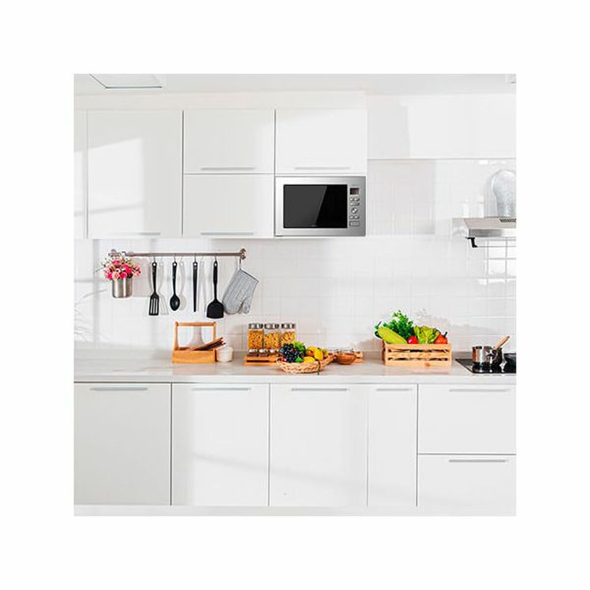 Inbyggnadsmikrovågsugn Cecotec 25 L 900 W Grill - 3