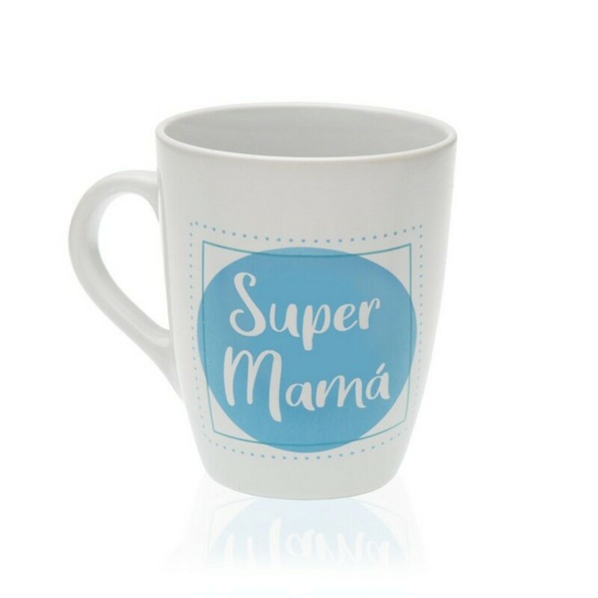 Keramikmugg Versa Super Mamá Stengods (8,5 x 10 x 8,5 cm) - 3