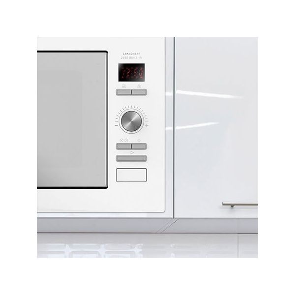 Inbyggnadsmikrovågsugn Cecotec GrandHeat 2590 Built-In White Grill 25 L 900 W - 2