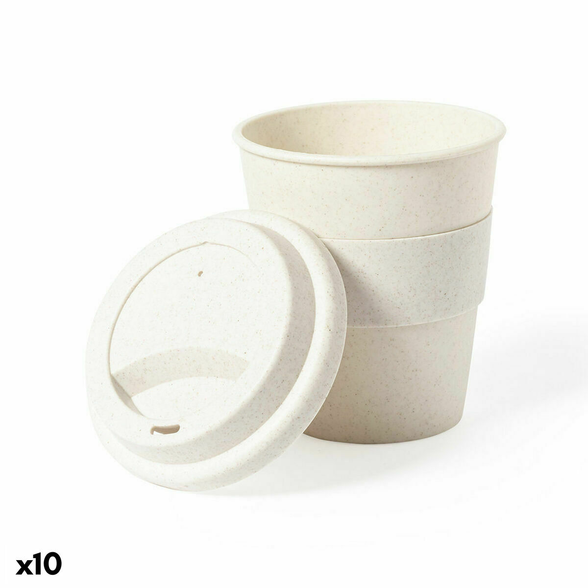 Glas 141159 Naturell (350 ml) (10 antal), Färg: Vit