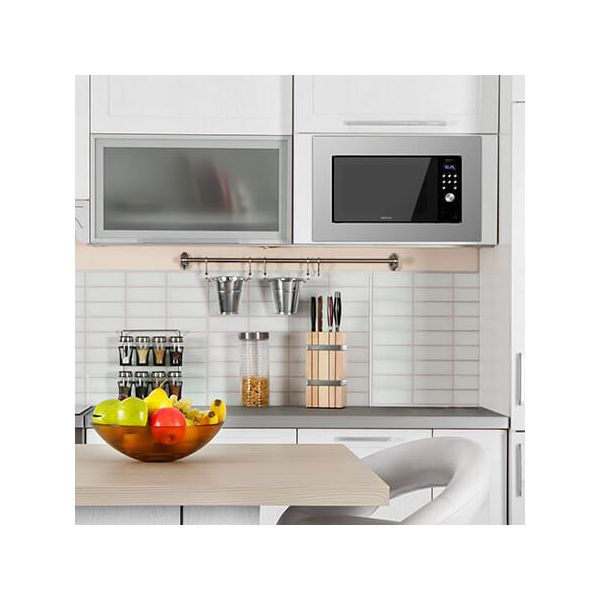 Inbyggnadsmikrovågsugn Cecotec GrandHeat 2000 Built-In Steel Black Grill 20 L 700 W