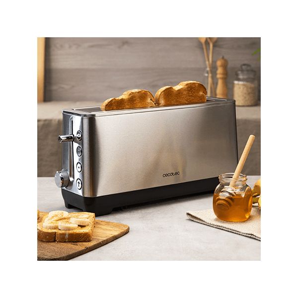 Brödrost Cecotec BigToast Extra Rostfritt stål 1100 W - 4