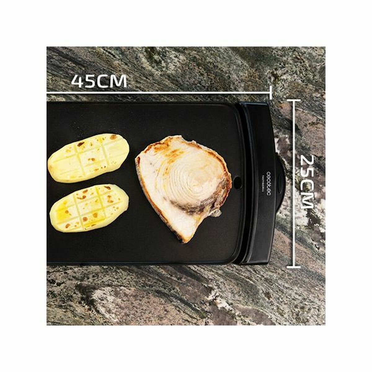 Stekbord Cecotec Tasty&Grill 3000 BlackWater 2600 W - 2
