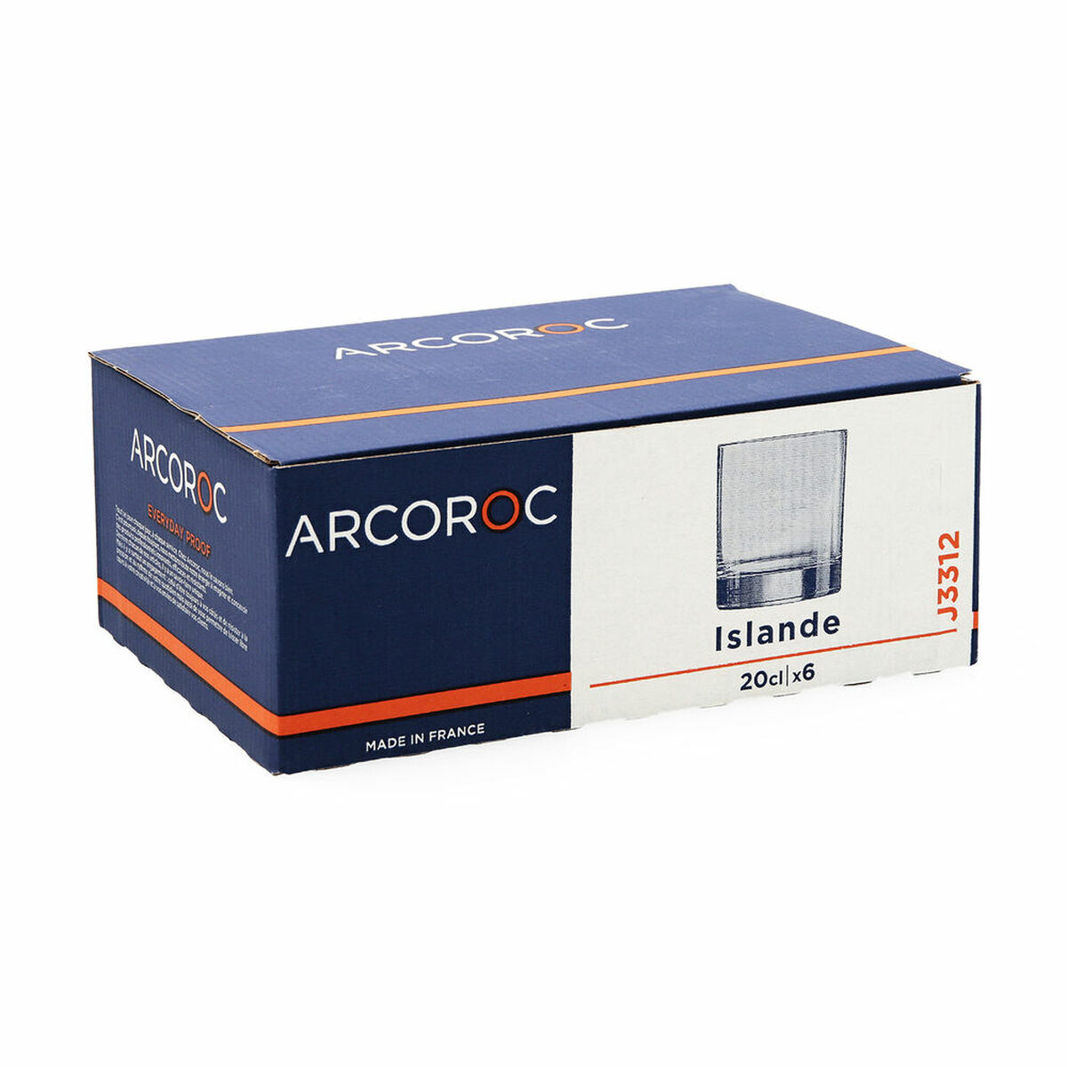 Glasset Arcoroc Islande 6 Delar (20 cl) - 6