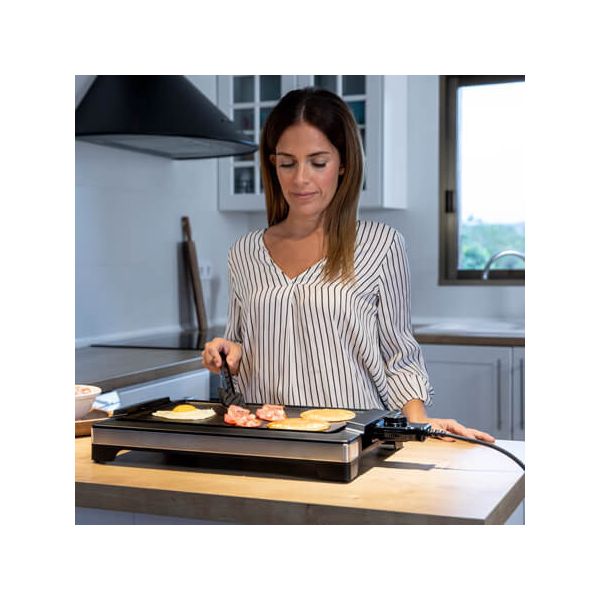 Grillplatta Tasty&Grill 2000 Inox Cecotec 2000 W - 3