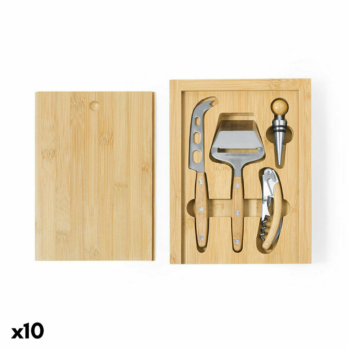 Set med Vintillbehör 146994 (10 antal), Färg: Brun