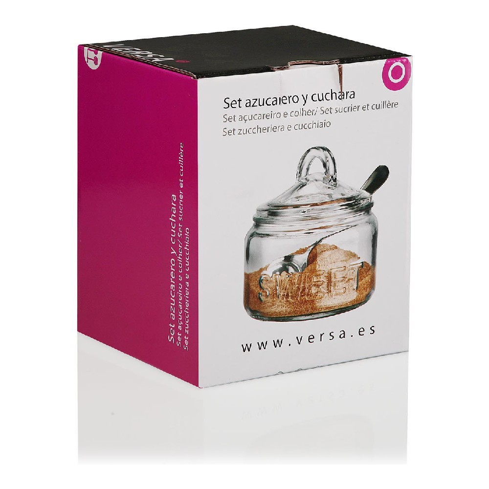 Glasburk Versa 21250010 11,5 x 12 x 11,5 cm Glas (11,5 x 12 x 11,5 cm) - 3