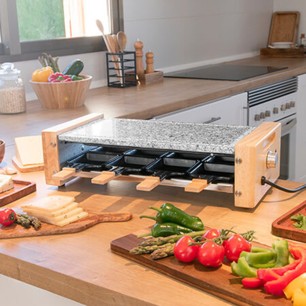 Grillplatta Cecotec Cheese&Grill 8400 Wood AllStone 1200 W - 5