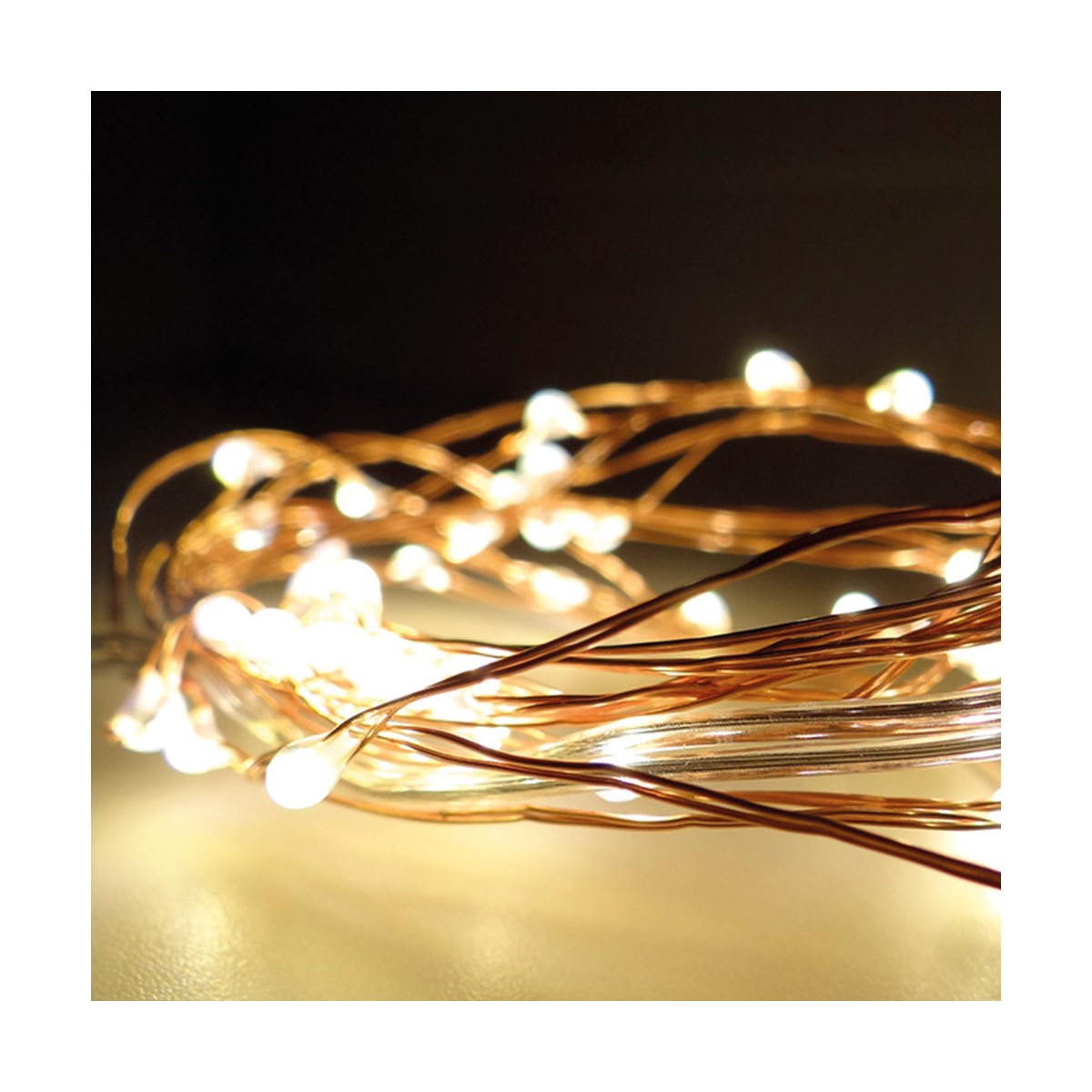 LED-krans EDM Varmvit (2,05 m) - 2