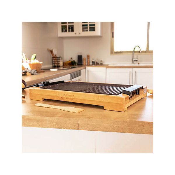 Grillplatta Cecotec Tasty&Grill 2000 Bamboo MixStone 200W - 2