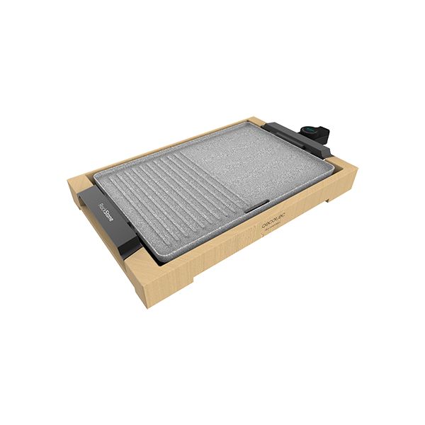 Grillplatta Cecotec Tasty&Grill 2000 Bamboo MixStone 200W
