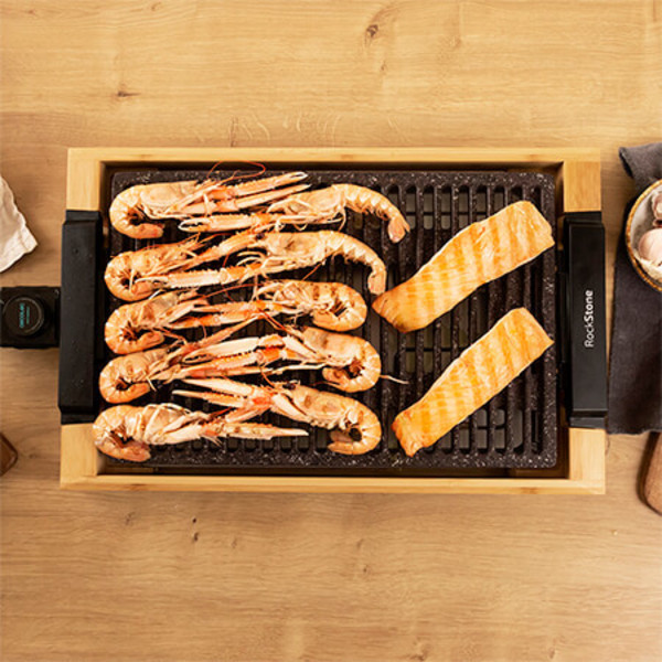 Grillplatta Cecotec Tasty&Grill 2000 Bamboo LineStone Bambu - 16