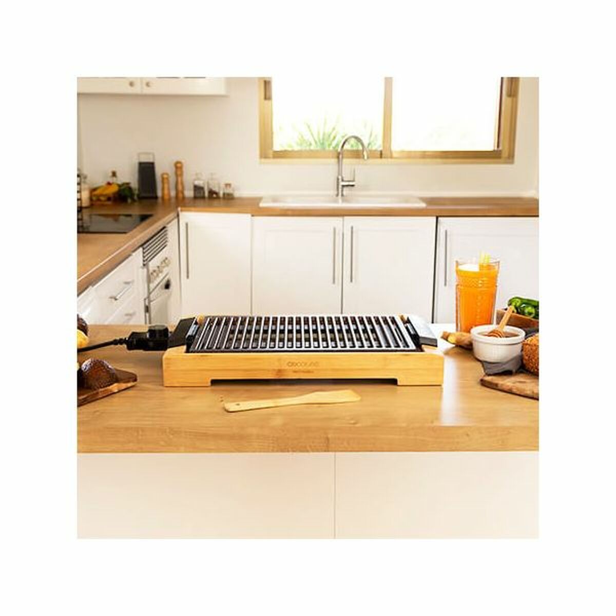 Grillplatta Cecotec Tasty&Grill 2000 Bamboo LineStone Bambu - 18