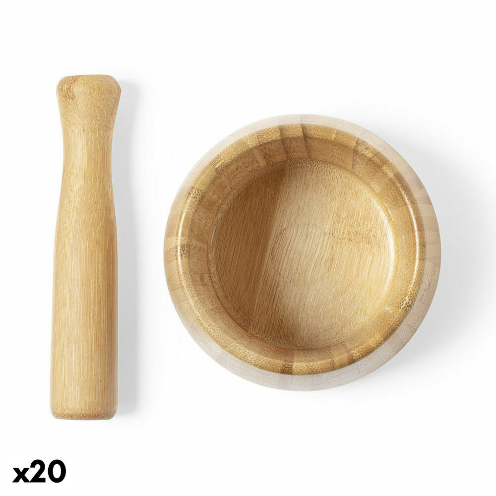 Mortel 141244 Bambu (20 antal), Färg: Brun