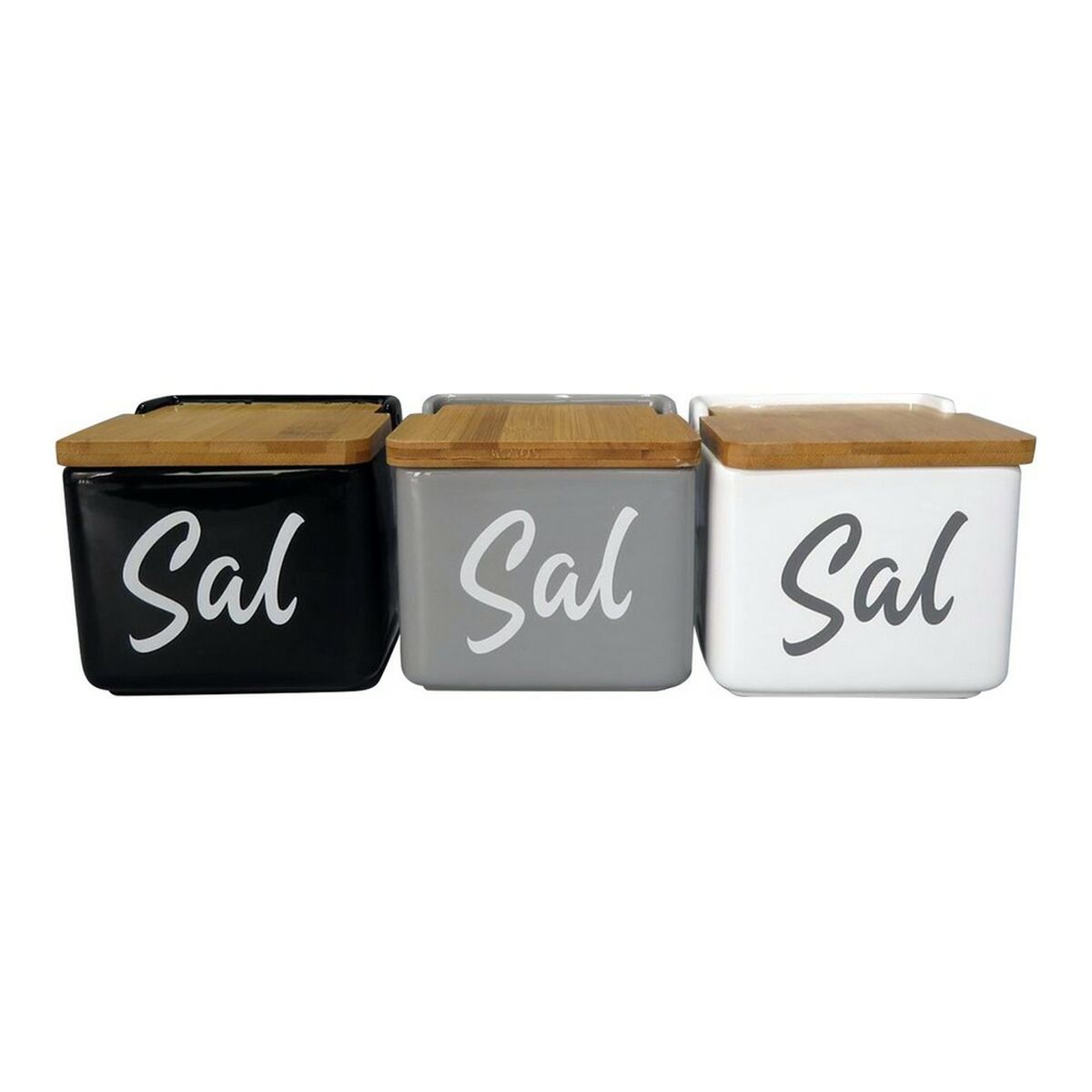 Saltkar med lock Keramik