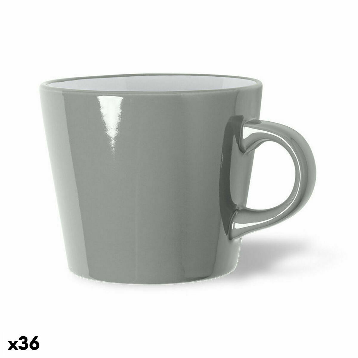 Koppar 141255 Keramik (350 ml) (36 antal), Färg: Marinblå
