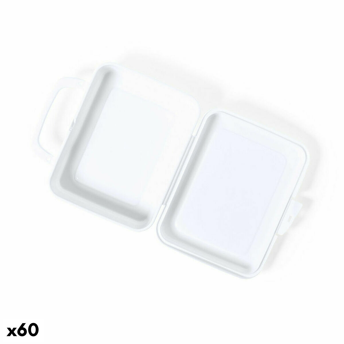 Lunchlåda 142633 Vit (1 L) (60 antal), Färg: Vit
