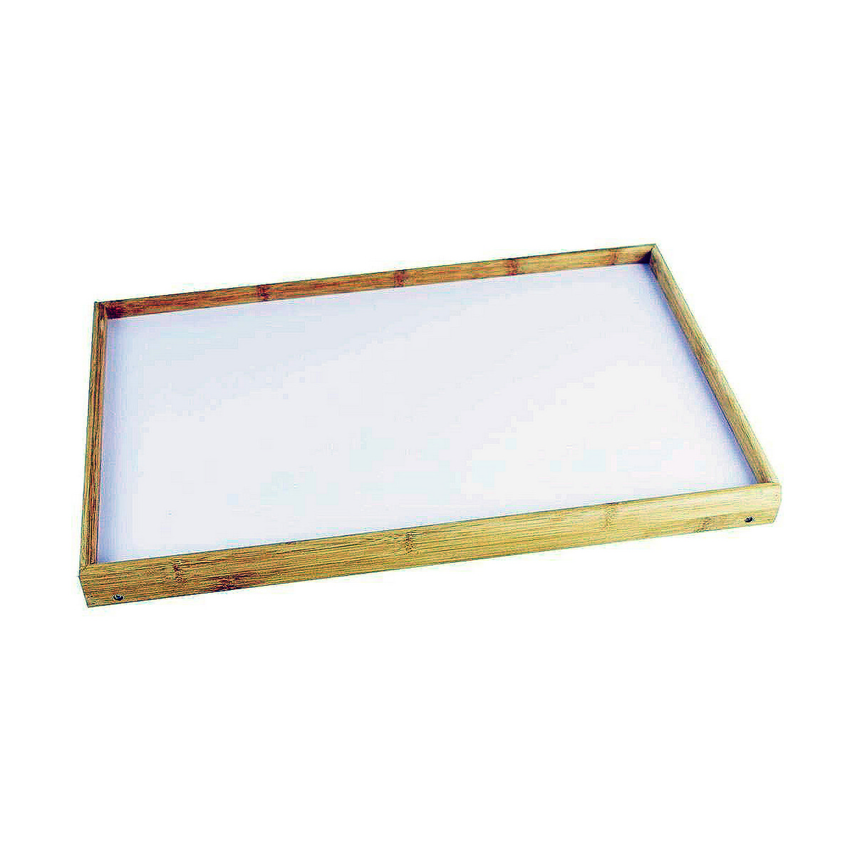 Hopfällbart sängbord Trä Vit (50 x 30 x 22 cm) - 3