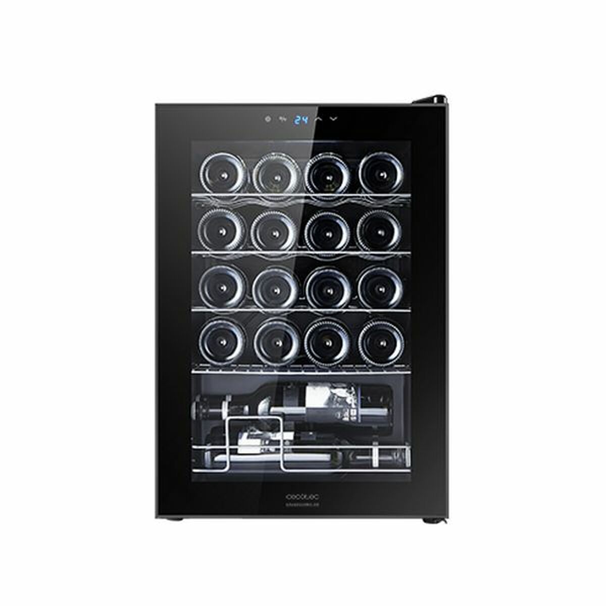 Vinbutik Cecotec GrandSommelier 20000 Black Compressor Svart