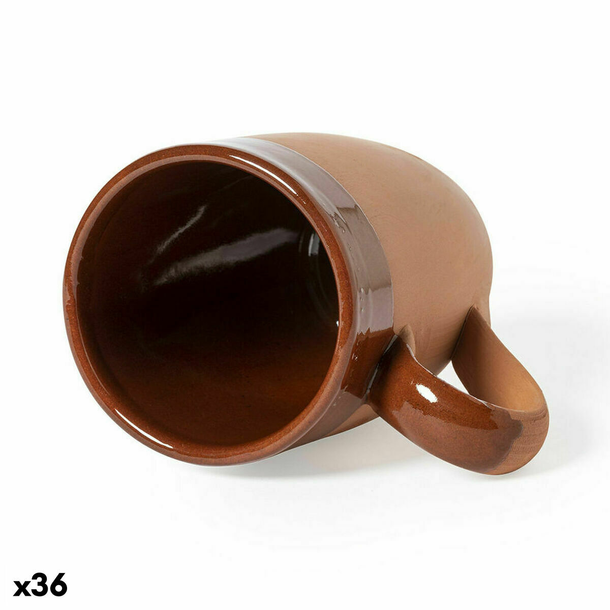 Koppar 142660 Terrakotta Brun 330 ml (36 antal), Färg: Brun