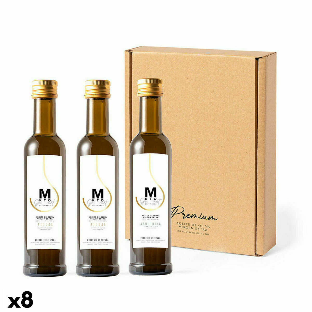 Set 142662 Olivolja (8 antal), Kapacitet: 750 ml