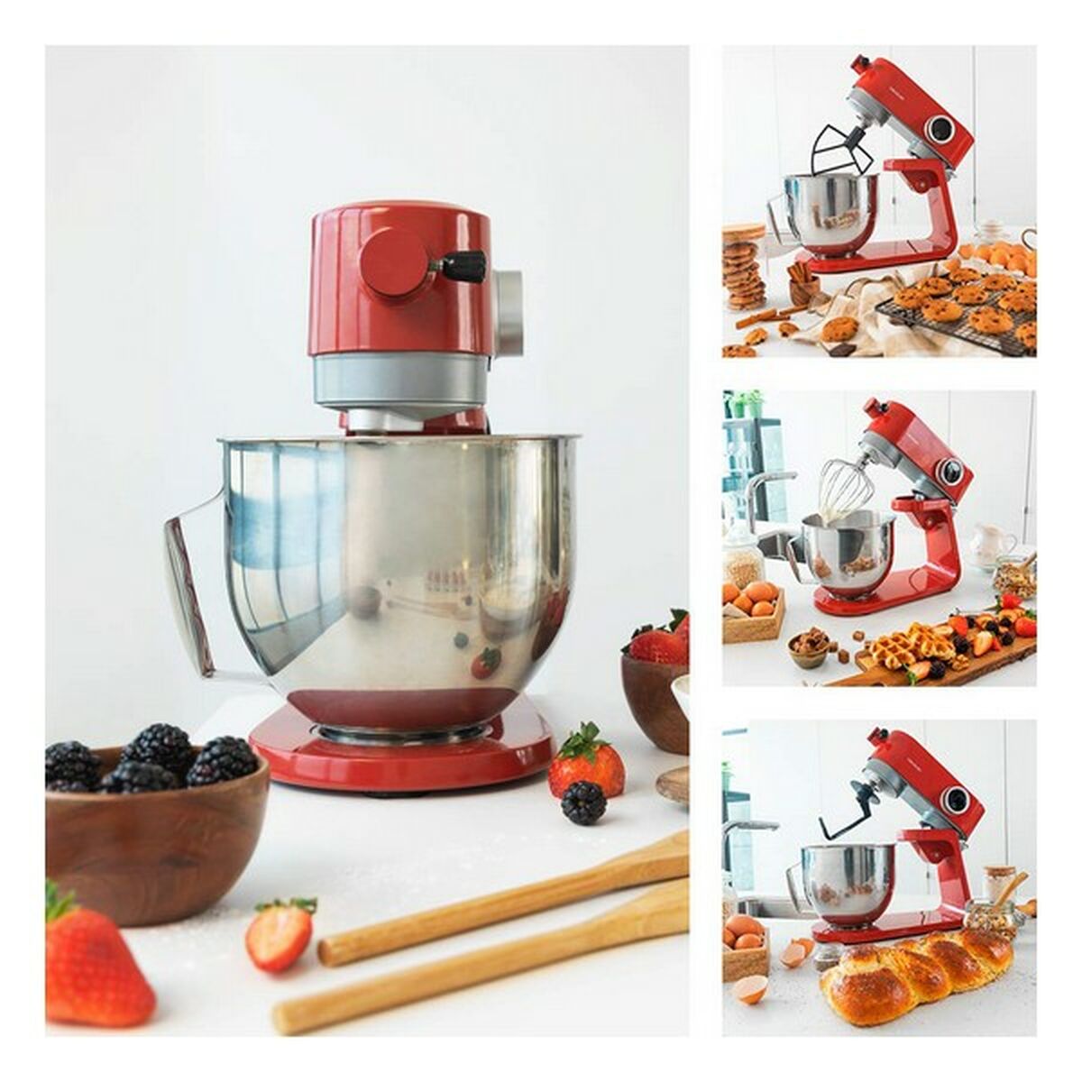 Blender-Mixer Cecotec Twist&Fusion 4000 Luxury Red 800 W - 3