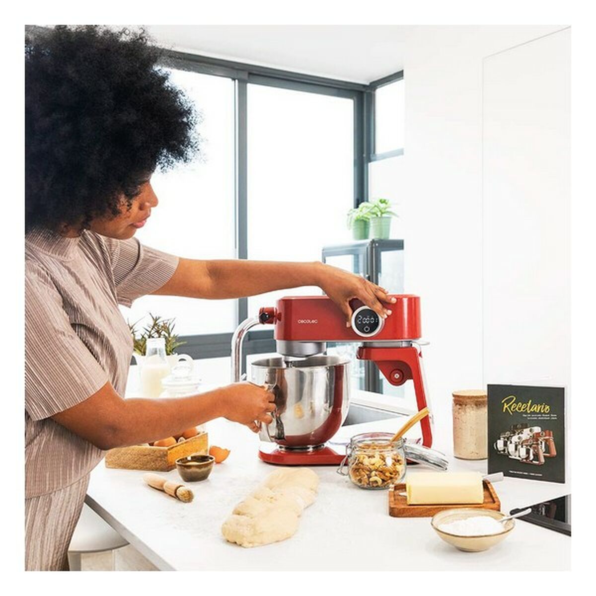 Blender-Mixer Cecotec Twist&Fusion 4000 Luxury Red 800 W - 4