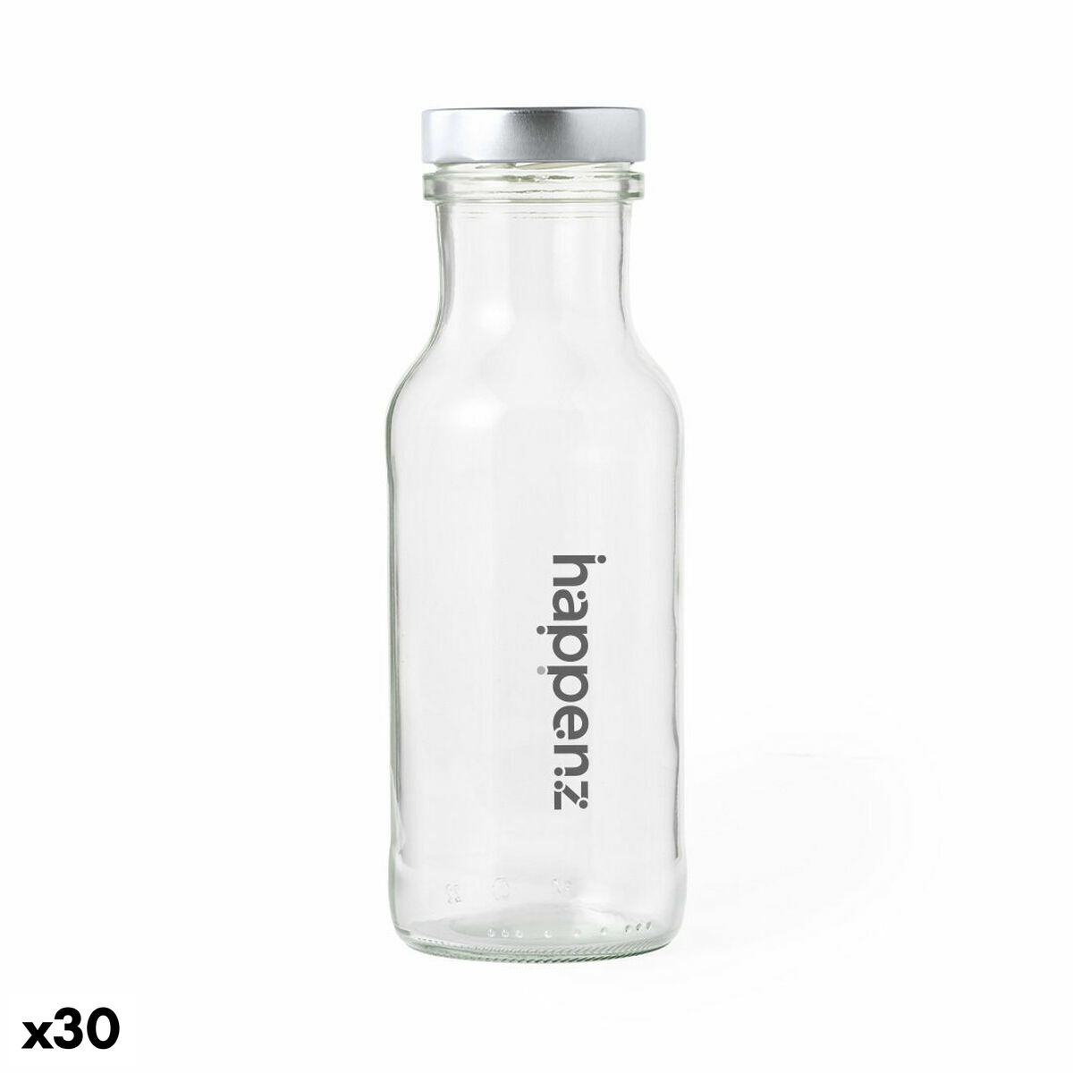 Glasflaska 142671 Metall (785 ml) (30 antal), Färg: Transparent