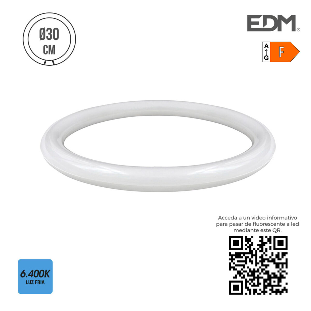 LED Tub EDM 18 W F 2100 Lm (6400K)