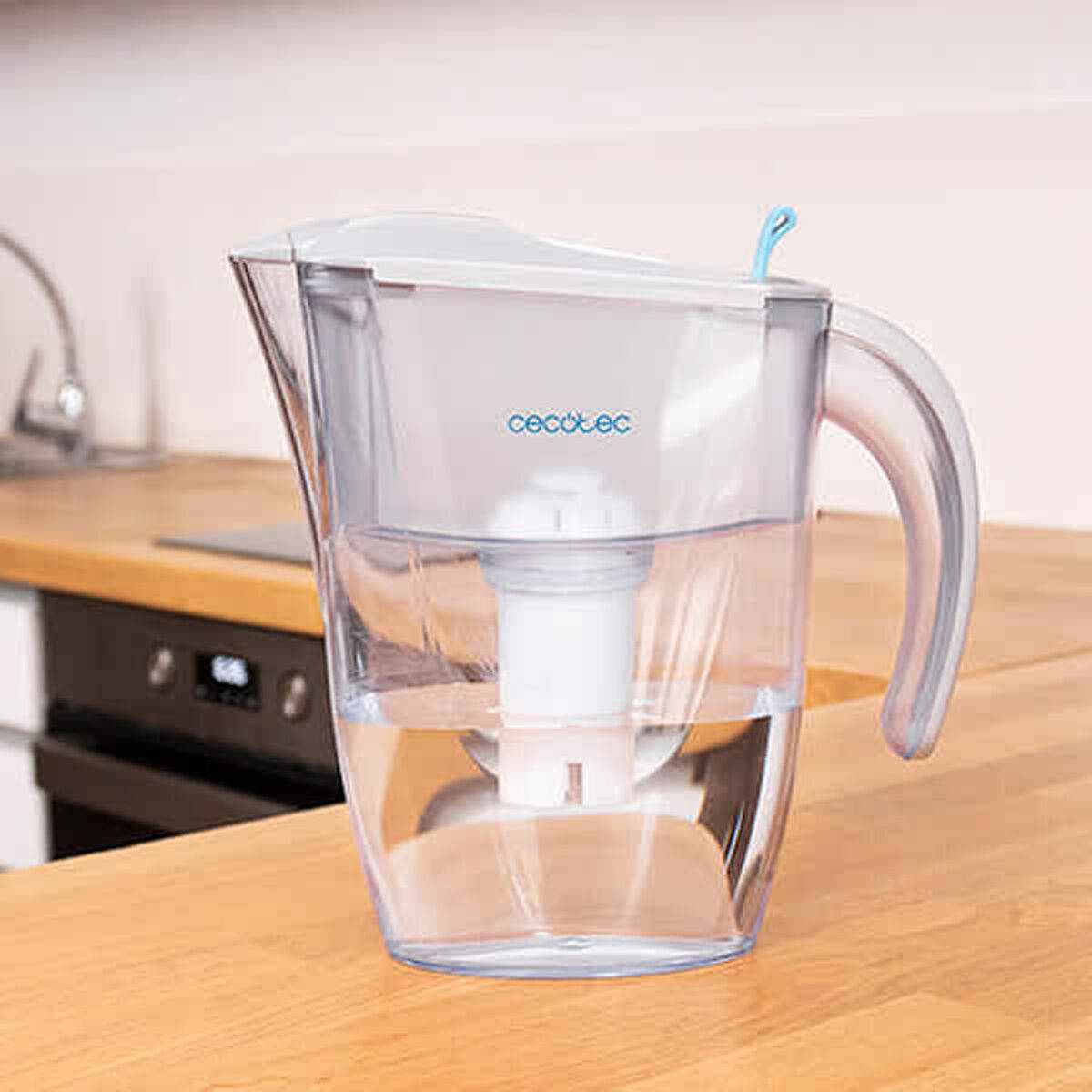 Filtreringskanna Cecotec H2ONature 2400 Active Pro 1,4 L Transparent - 5