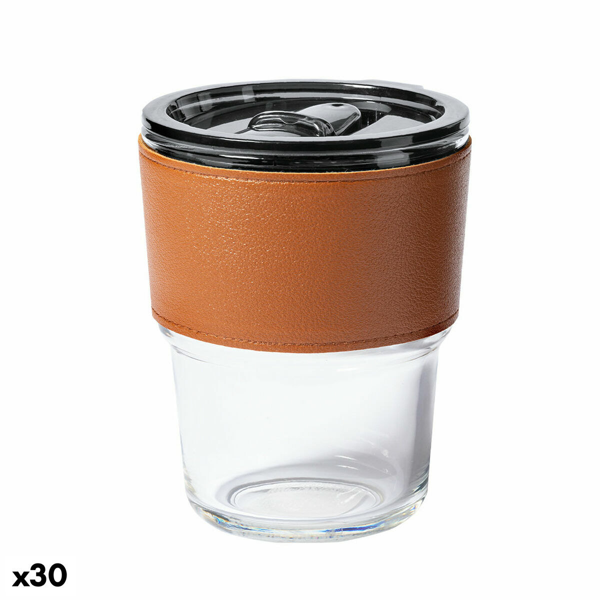 Glas 141391 (400 ml) (30 antal), Färg: Brun