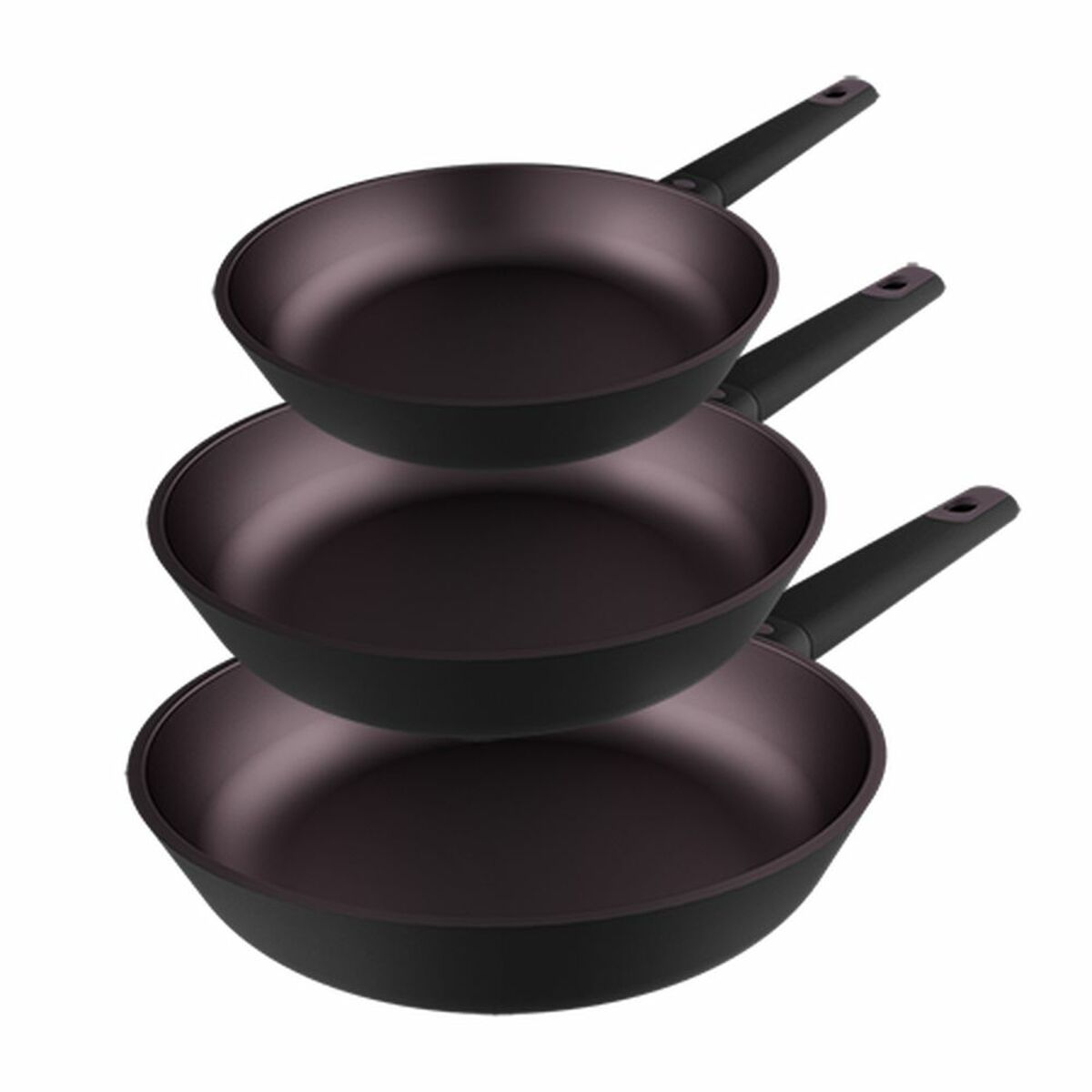 Stekpanneset Cecotec Polka Experience Bucket Titan Ø 18 cm Ø 22 cm Ø 26 cm (3 pcs) - 2