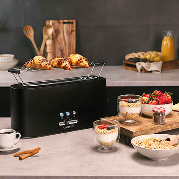 Brödrost Cecotec Toast&Taste 10000 Extra 980 W Svart - 2