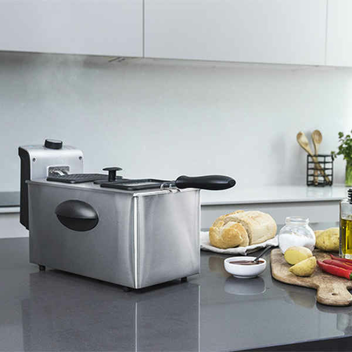 Fritös Cecotec CleanFry 3000 Inox 3 L 2180 W - 9