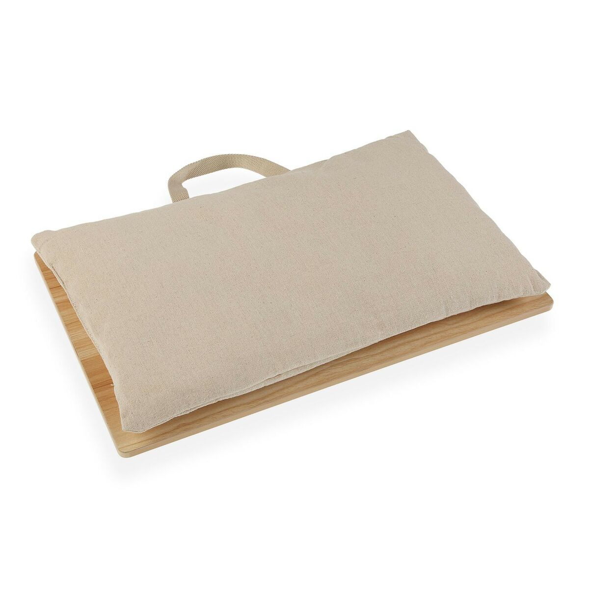 Bricka Brun Textil Trä MDF (30 x 4 x 48 cm) - 7