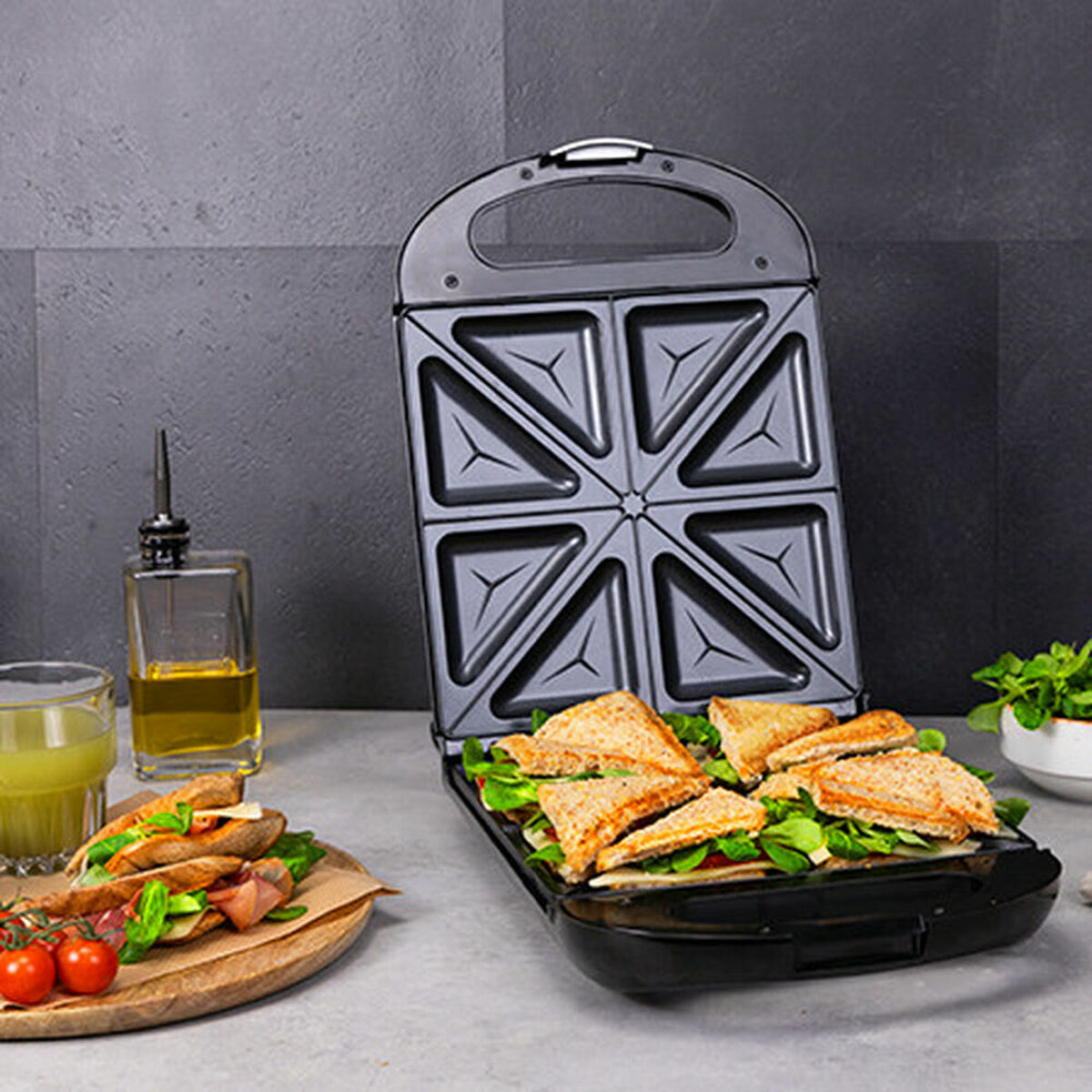 Smörgåsmaskin Cecotec Rock´nToast Family 1500 W - 5