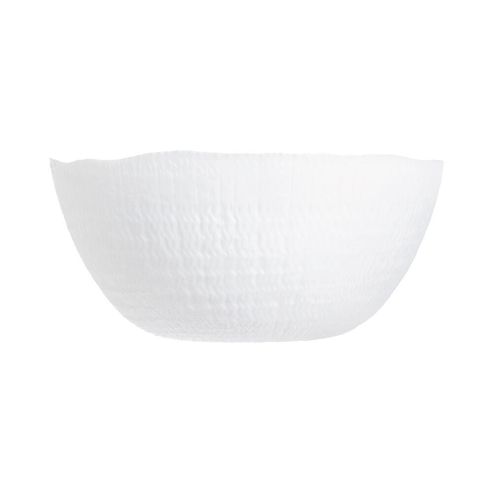 Salladsskål Luminarc Ammonite Vit Ø 24 cm