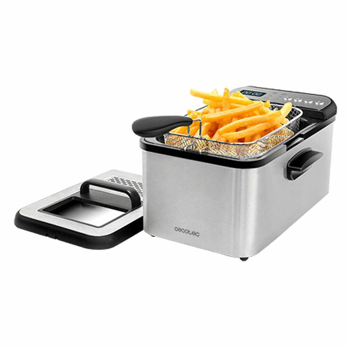 Fritös Cecotec Cleanfry Luxury 3000 3,2 L 2400 W Stål - 4