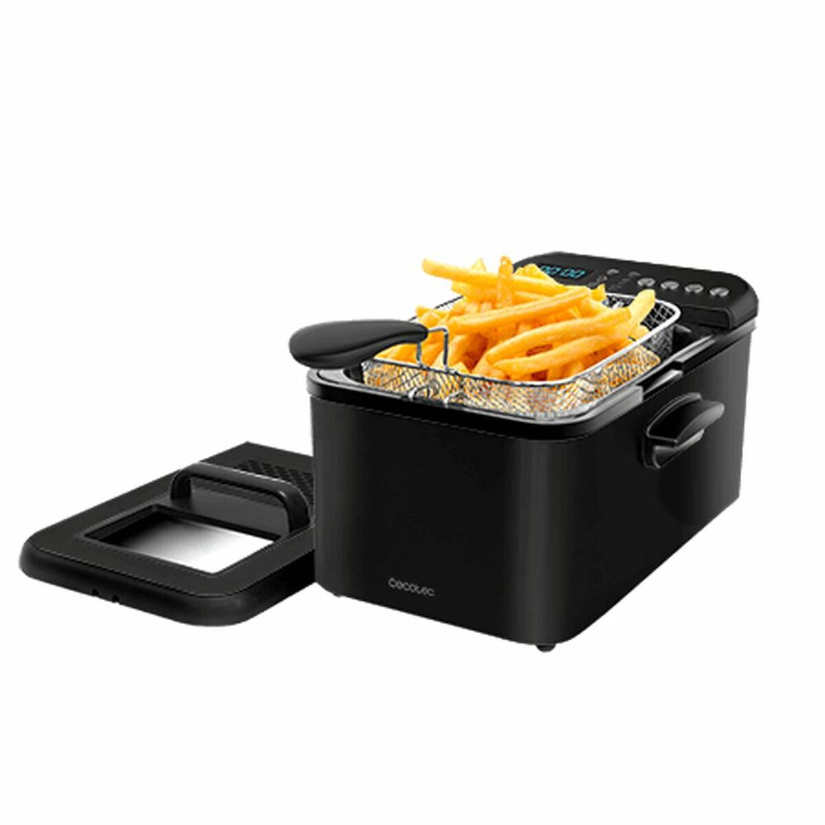 Fritös Cecotec Cleanfry Luxury 3000 Black 2400 W 3,2 L Svart - 2