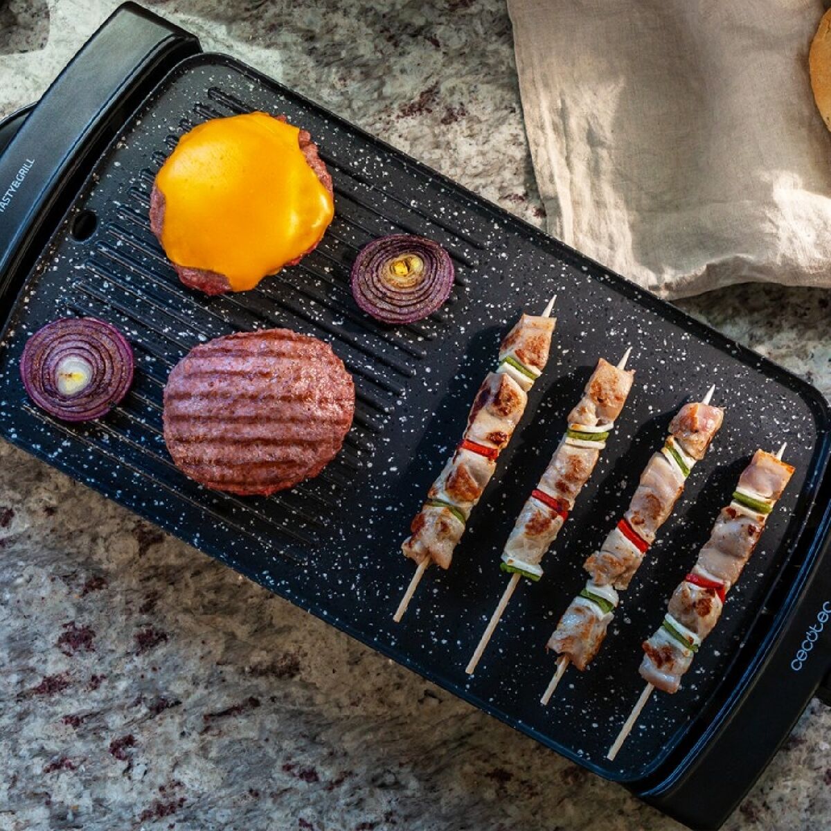 Stekbord Cecotec Tasty&Grill 2500 RockWater MixGrill 2150 W - 3