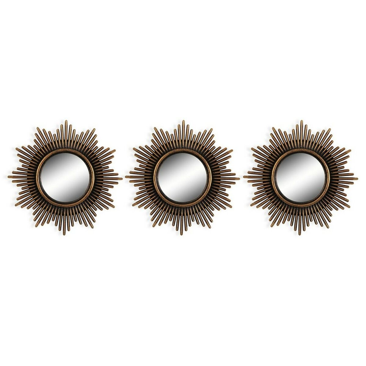 Spegelspel Vägg Plast (25 x 25 cm) (3 pcs)