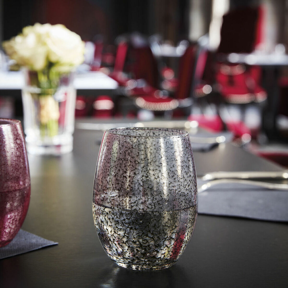 Glasset Chef&Sommelier Primary Handcraft 6 antal Grå Glas (36 cl) - 4