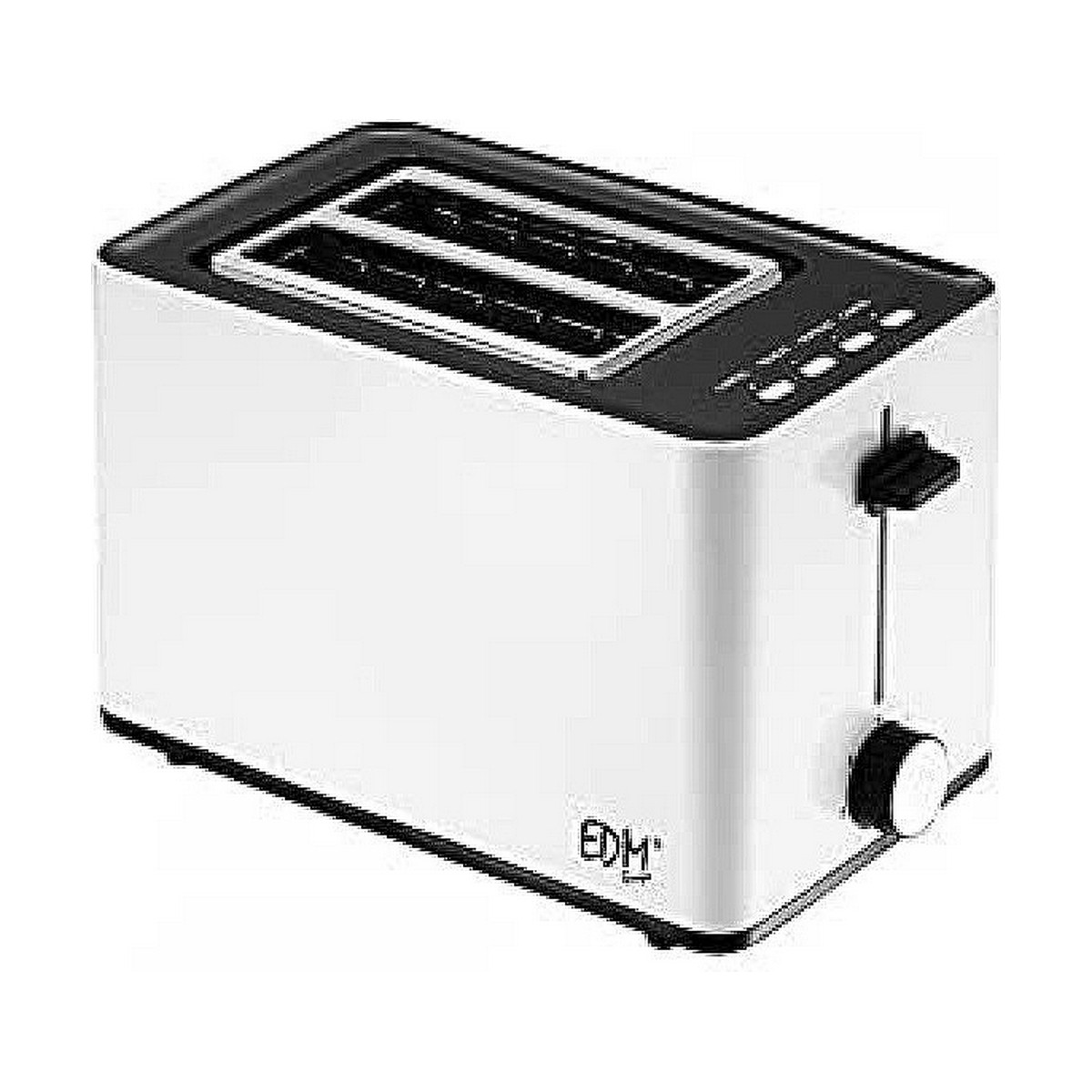Brödrost EDM White Design 850 W - 2