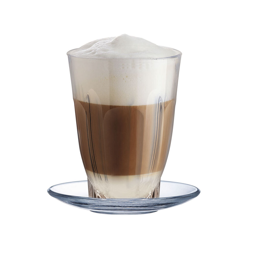 Tallriksset Arcoroc Arcadie Kaffe/ Café 6 antal Glas (14 cm) - 4