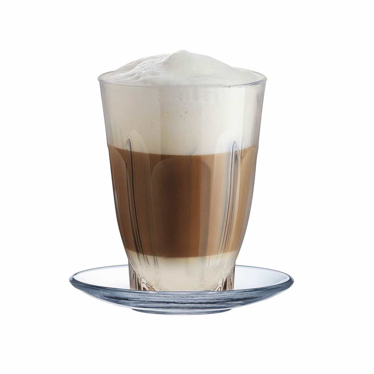 Tallriksset Arcoroc Arcadie Kaffe/ Café 6 antal Glas (14 cm) - 8