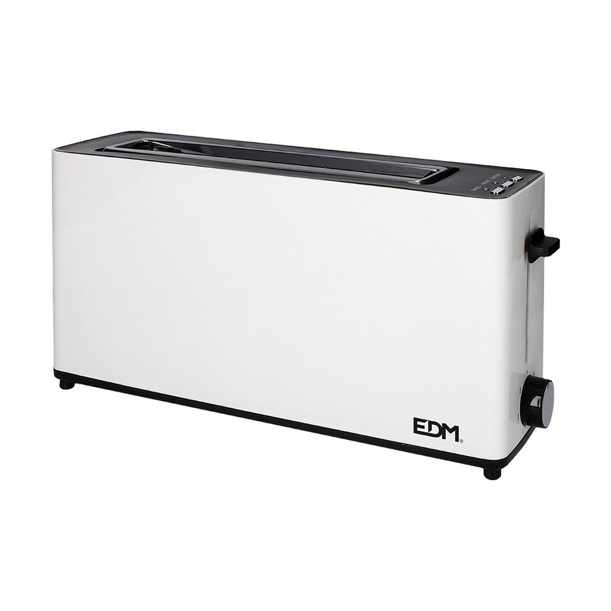 Brödrost EDM White Design 900 W