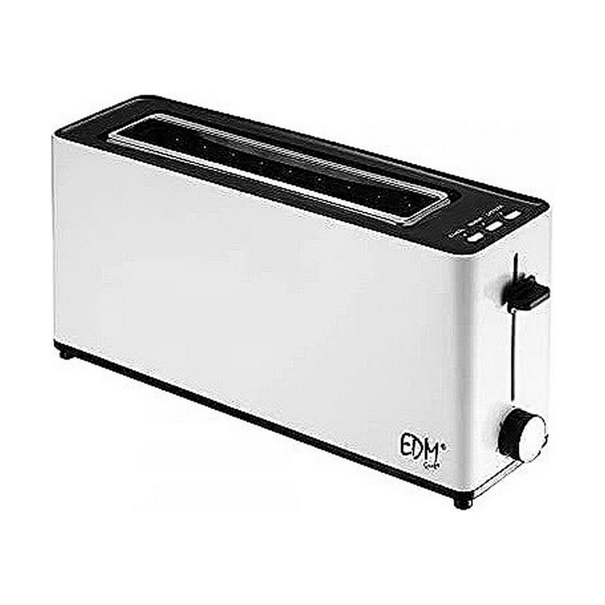 Brödrost EDM White Design 900 W - 2